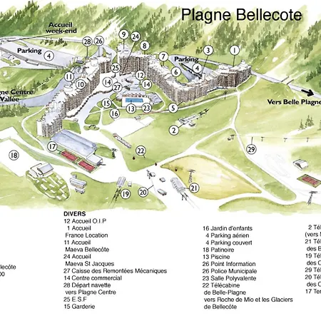 Apartman Les Glaciers 1 Et 2 - Au Pied Des Pistes - Coeur De Station - Vue Pistes Mae-2204