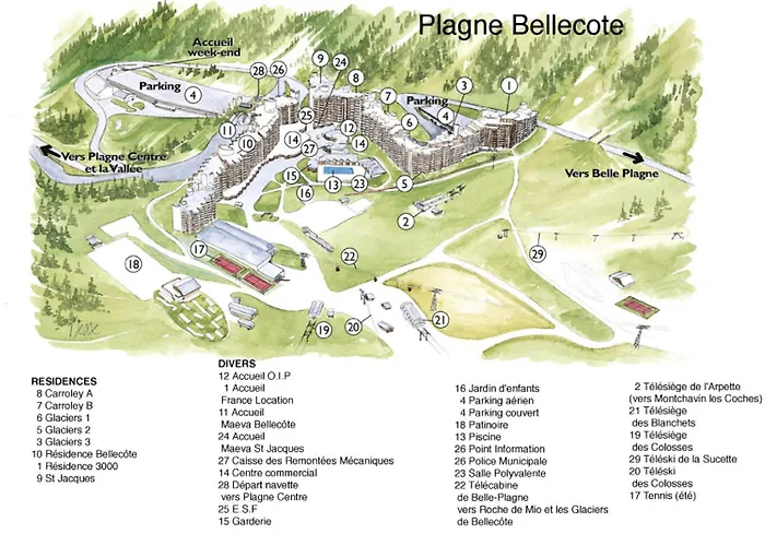 Apartman Les Glaciers 1 Et 2 - Au Pied Des Pistes - Coeur De Station - Vue Pistes Mae-2204