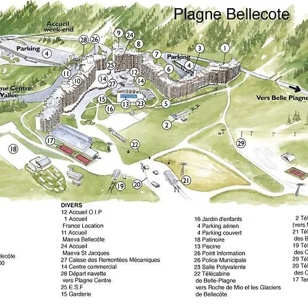 Les Glaciers 3 - Au Pied Des Pistes - Coeur De Station - Vue Pistes Mae-2204 Apartman *